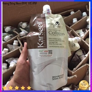 ⚡[ Chính Hãng]⚡ Ủ Tóc Collagen Karseell 500ml Siêu Mượt Phục Hồi Tóc Hư Tổn, Cấp Ẩm, Dưỡng Tóc Mềm Mượt