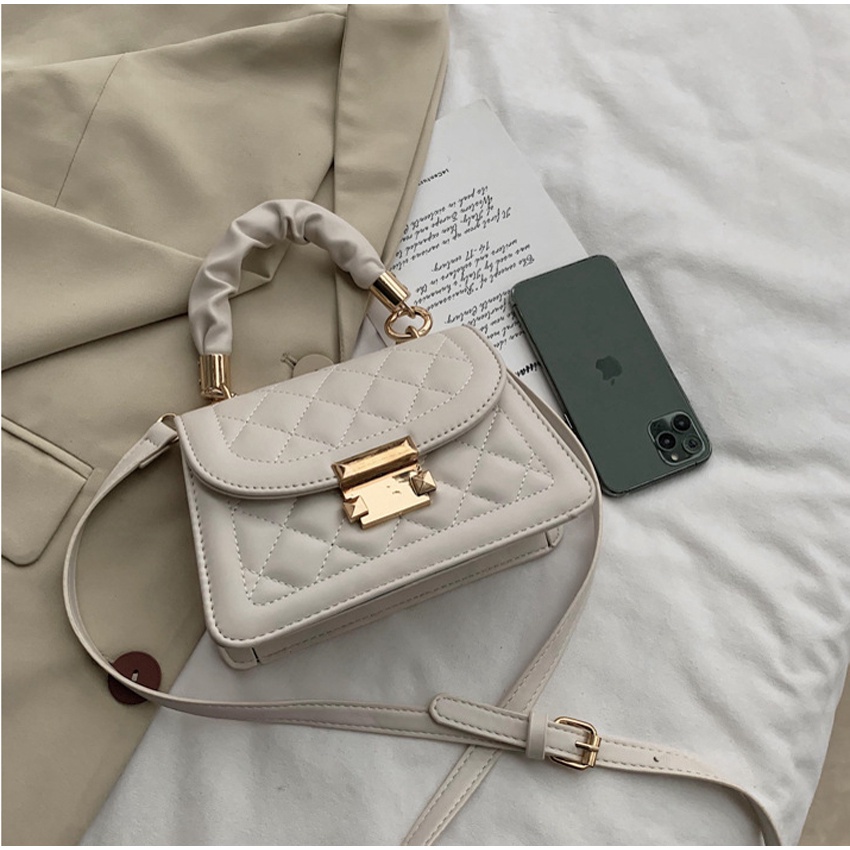 Túi xách Nữ Linh Store Túi Đeo Chéo Trần Trám Da Mềm Cao Cấp Form Đứng Chuẩn Từng Chi Tiết Phong Cách Hàn Quốc