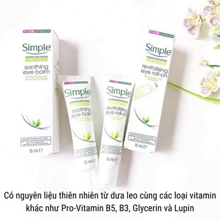 Lăn dưỡng mắt Simple 15ml