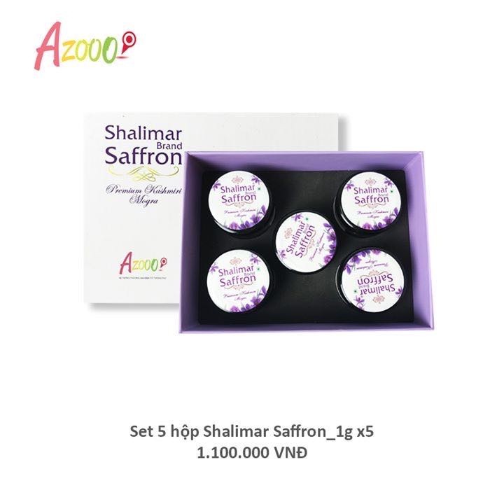 5 gram Saffron nhụy hoa nghệ tây Ấn Độ [CÓ TEM CHỐNG HÀNG GIẢ]