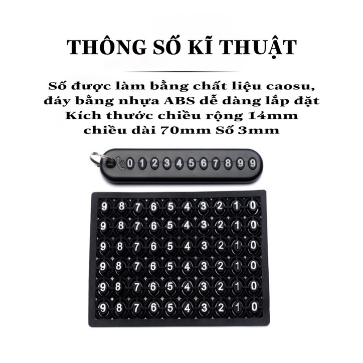 Móc treo chìa khoá ô tô có bảng số điện thoại, Móc treo chìa khoá có bảng số điện thoại