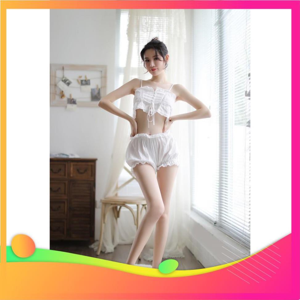[ COSPLAY SEXY KATA - HÀNG CAO CẤP ] Bộ ngủ 2 dây sexy dễ thương 5092 | BigBuy360 - bigbuy360.vn