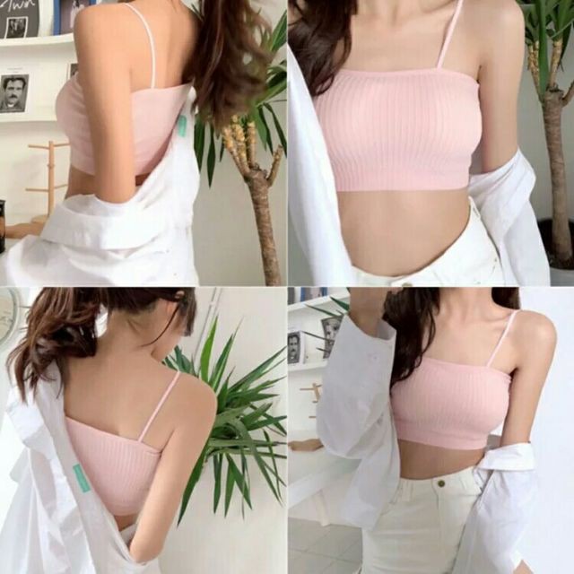 CỰC HOT-Áo Bra 2 dây Thun Tăm mã 809 - CHILLHOUSE | BigBuy360 - bigbuy360.vn