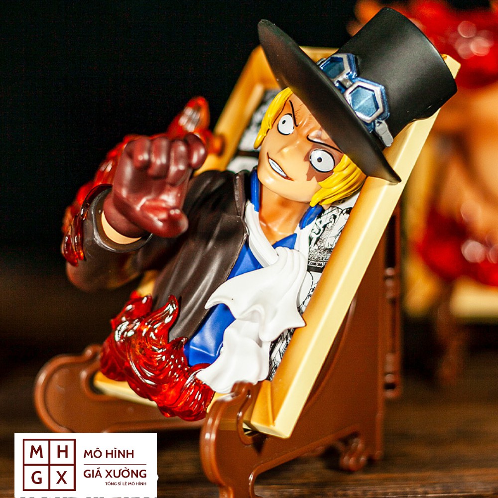 Mô hình One Piece Khung Ảnh 3D Sabo  siêu ngầu cao 12cm + đồ tặng kèm, figure mô hình one piece , mô hình giá xưởng