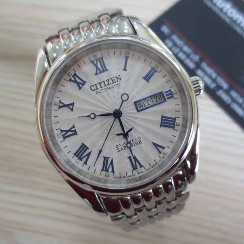 Đồng hồ cơ nam CITIZEN nhật bãi xịn - tự động tích cót khi đeo