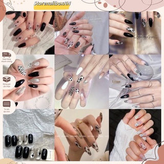 Nailbox ,10 móng úp thiết kế , sơn mắt mèo siêu lấp lánh.