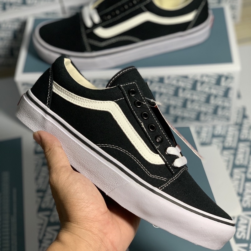 Giày Vans Đen Old Skoll Thể Thao