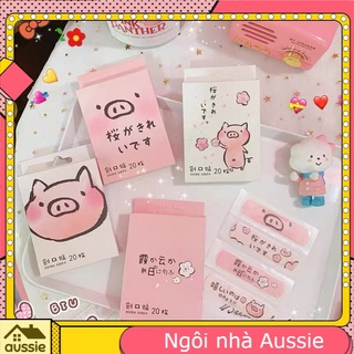 Băng cá nhân hình hoạt hình siêu cute hộp 20 miếng - aussie house