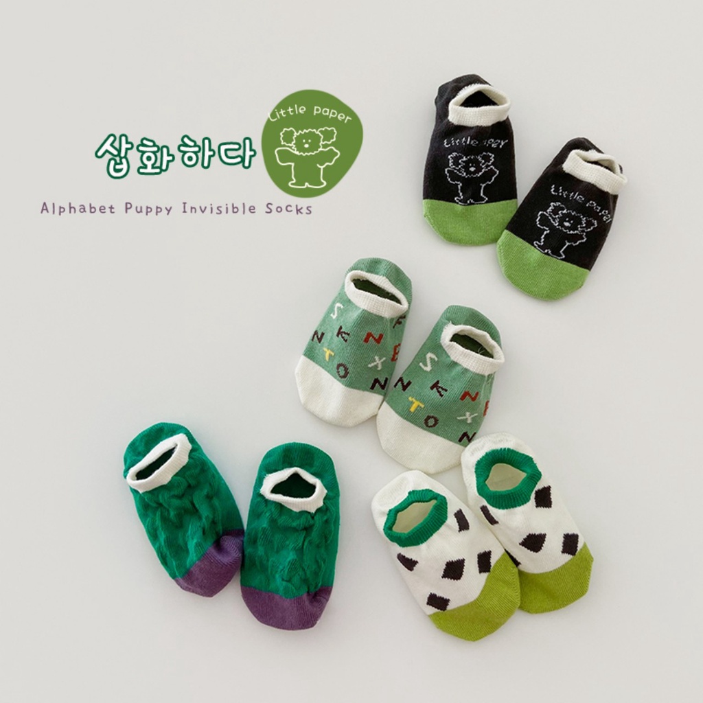 Combo tất vớ 4 đôi tất ngắn cổ phong cách Hàn Quốc (TTT-08) Richkidsstore2021