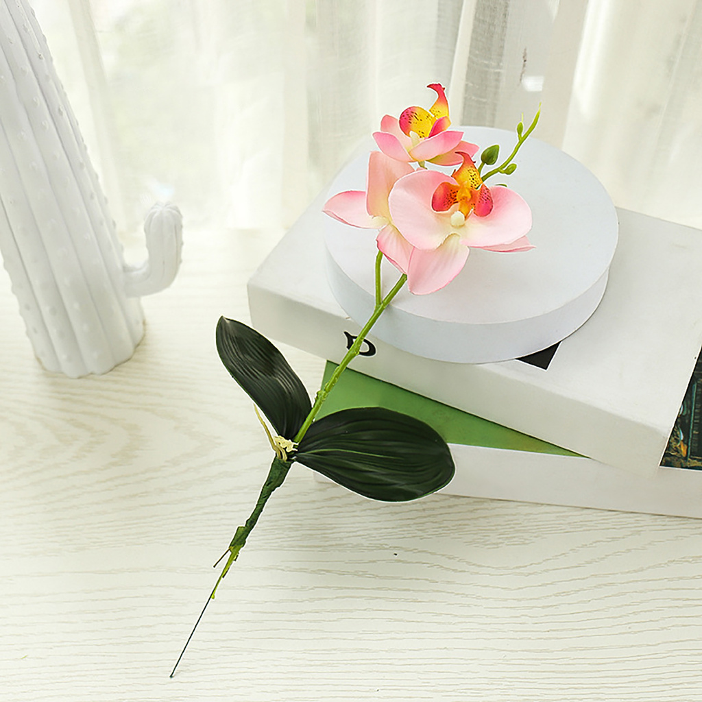 Hoa Lan Hồ Điệp Giả Để Bàn Trang Trí