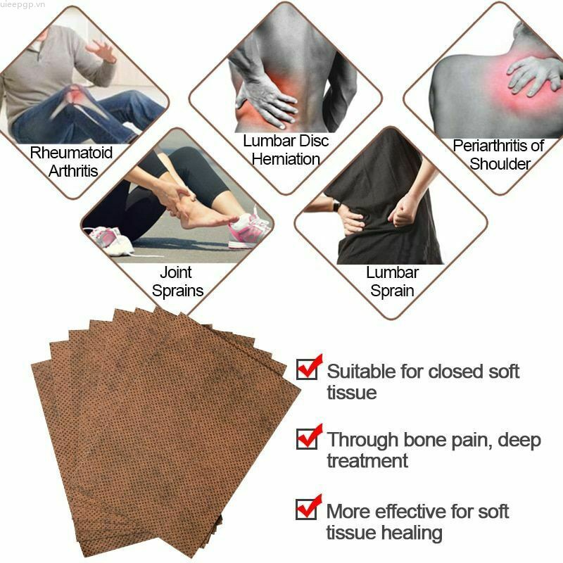 [Hàng mới về] 1/3/5 Túi miếng dán giảm đau cơ bắp tiện dụng