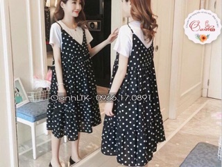 Váy yếm bầu