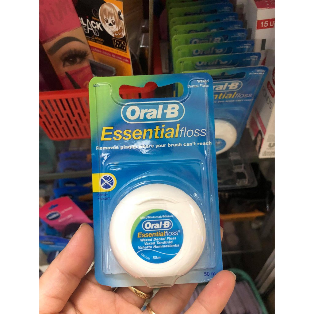 Chỉ Tơ Nha Khoa Oral-B Essential Floss 50m