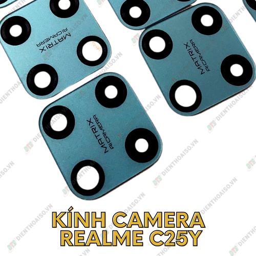 Kính camera realme c25y kèm keo dán