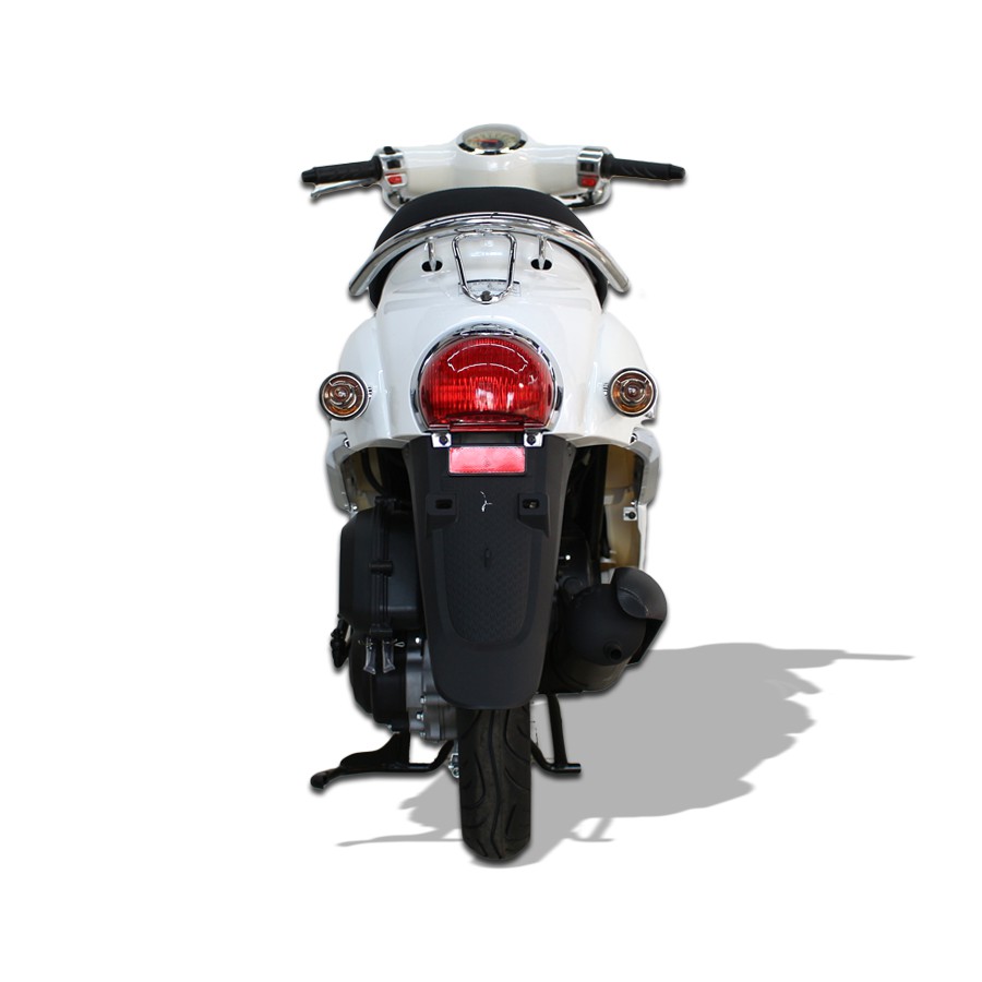 Xe máy tay ga 50cc TAYA GIOCNO LUXURY (màu trắng)