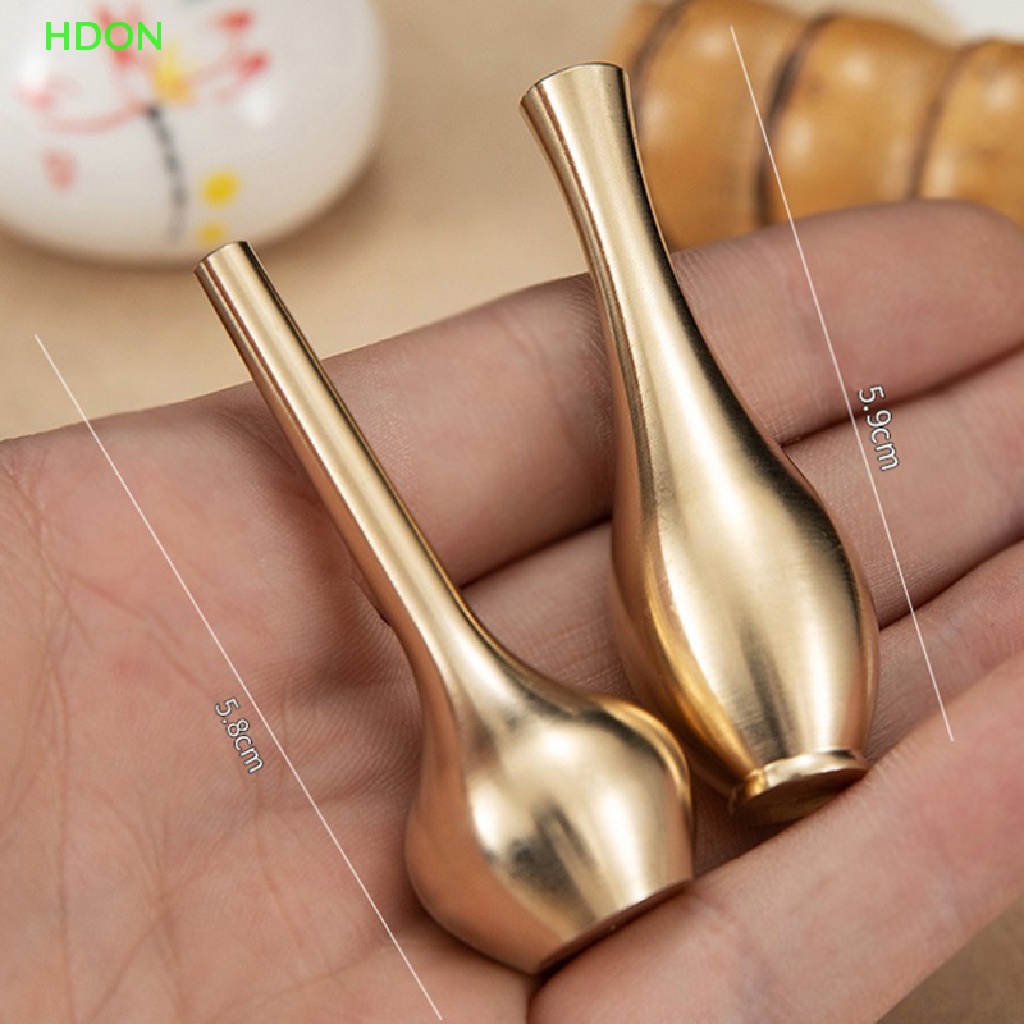 Bình Hoa Mini Bằng Đồng Nguyên Chất Trang Trí Phòng Khách