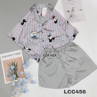 Đồ Bộ Pijama - BỘ LỤA SATIN CỘC- ĐÙI SIÊU HOT