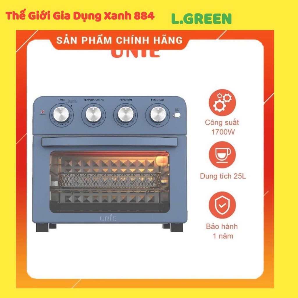 Nồi chiên không dầu, kiêm lò nướng Unie Q37 dung tích 25L