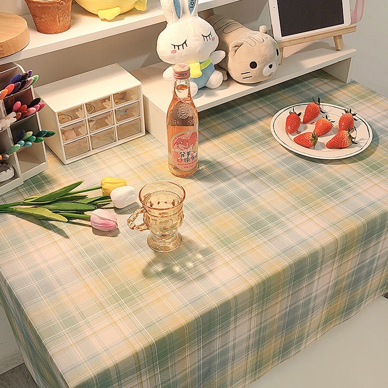 Khăn Trải Bàn Bằng Vải Nỉ Chống Ẩm Phong Cách ins 01