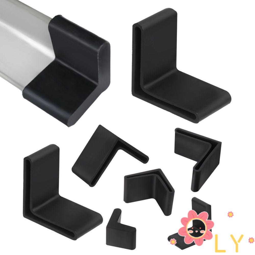 Bộ 4 Vỏ Bọc Bảo Vệ Chân Bàn Ủi / Giường Cao Su Hình Tam Giác Chữ L Chống Trượt