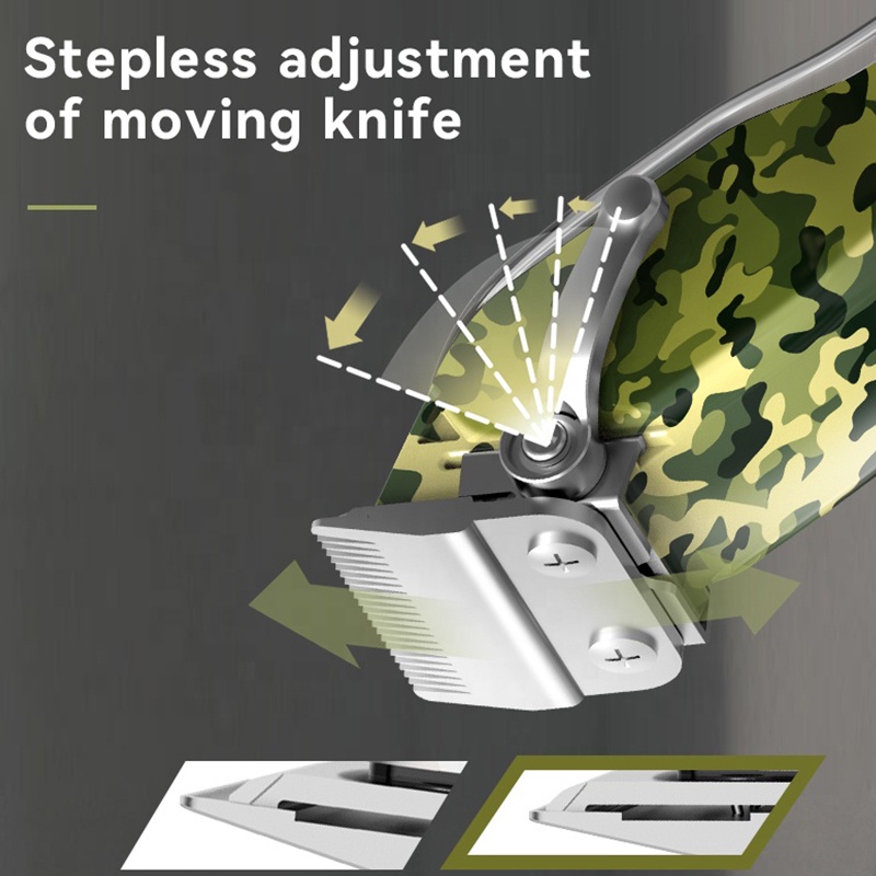 Tông Đơ Cắt Tóc Chuyên Nghiệp Kemei KM-1926 Sạc USB Có Màn Hình LCD