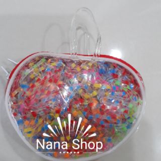 Dây thun cột tóc cho mẹ và bé (ảnh thật)