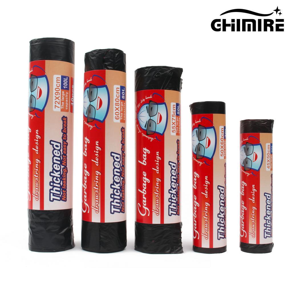 Túi đựng rác loại dây rút S / M / L / XL, Hộ gia đình, Sân, Siêu thị, Túi đựng rác tài sản