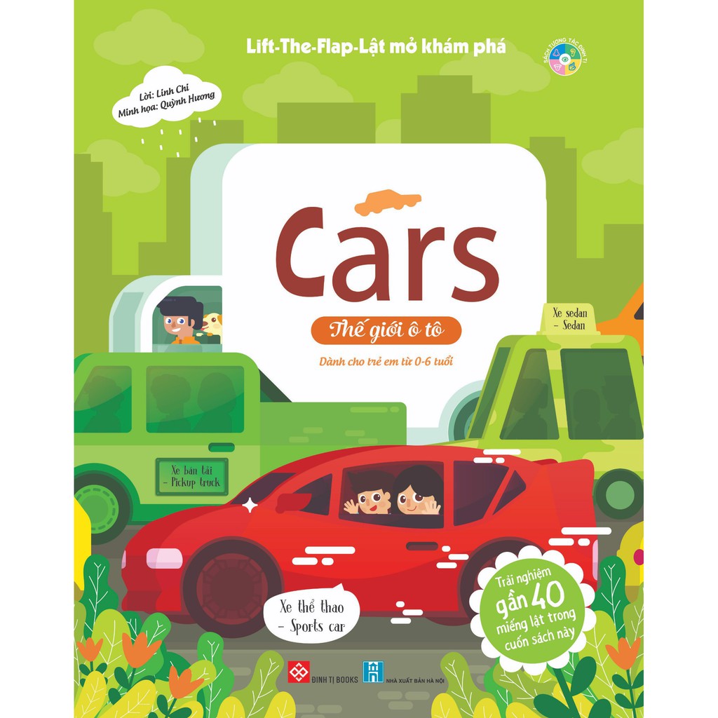 Sách - Lật Mở Khám Phá - Cars - Thế giới ô tô