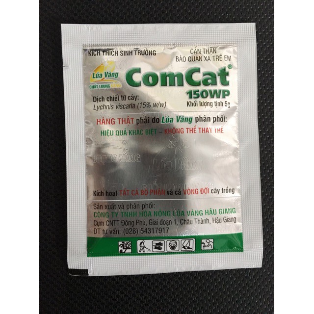 Phân Bón Lá kích thích sinh trưởng Comcat 150WP Bạc cao cấp