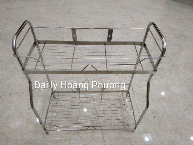 Kệ để gia vị inox, giá để đồ có thể treo tường hoặc để bàn