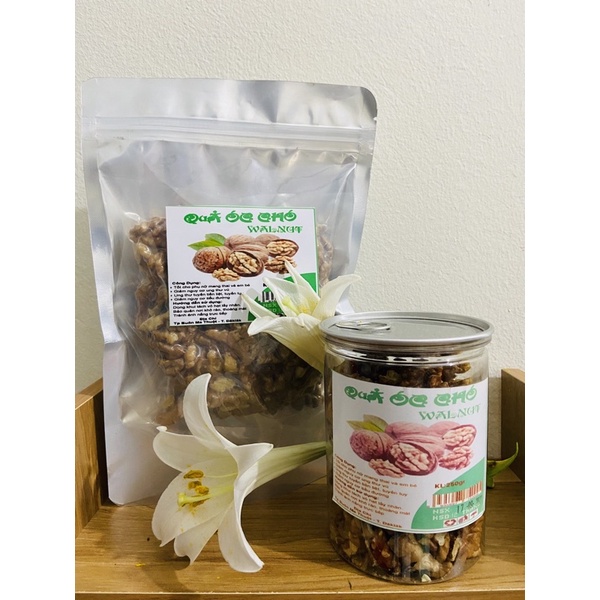 500gr Nhân Quả Óc Chó Mỹ - Sản Phẩm Dinh Dưỡng [cực tốt dành cho bà bầu, ăn vặt cho mọi lứa tuổi]