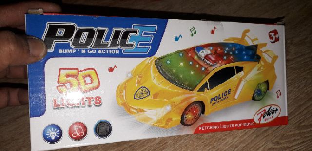 Xe mô hình chạy PIN có nhạc và đèn Led rất đẹp (tặng kèm PIN)