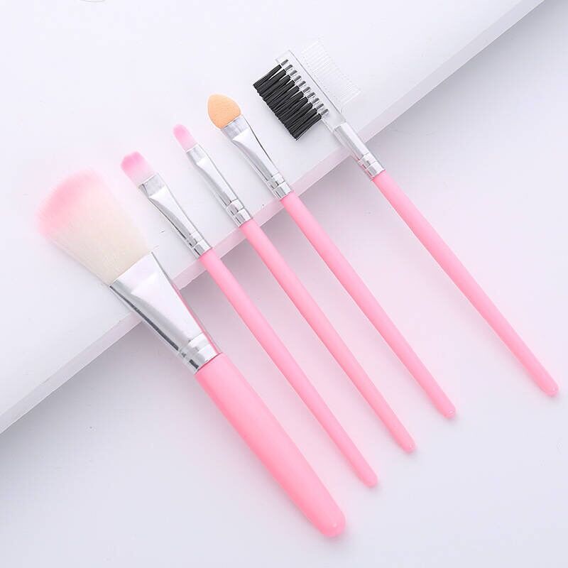 Bộ 5 cây cọ trang điểm phấn mắt kẻ lông mày chuyên nghiệp dành cho bạn nữ