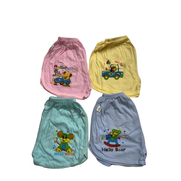 Combo 5 quần đùi thể thao màu Bosini cho bé 5-19kg/ quần chục bé trai bé gái