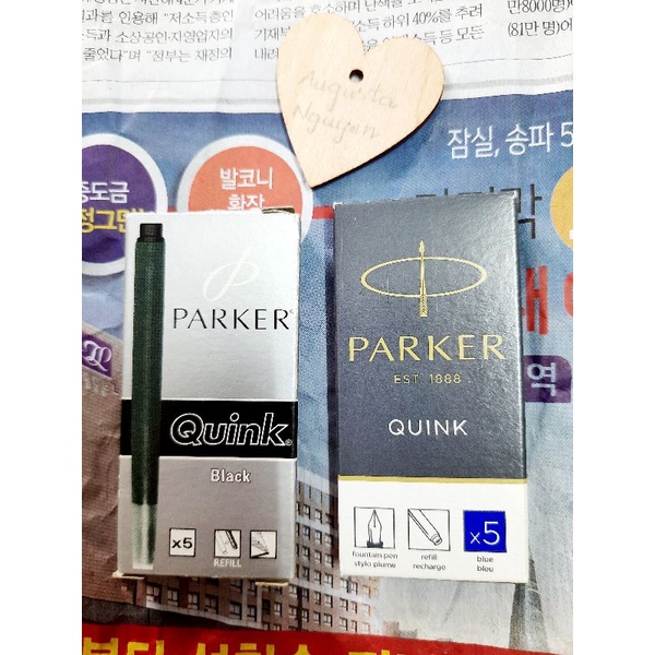 Ống mực bút máy Parker_Made in France
