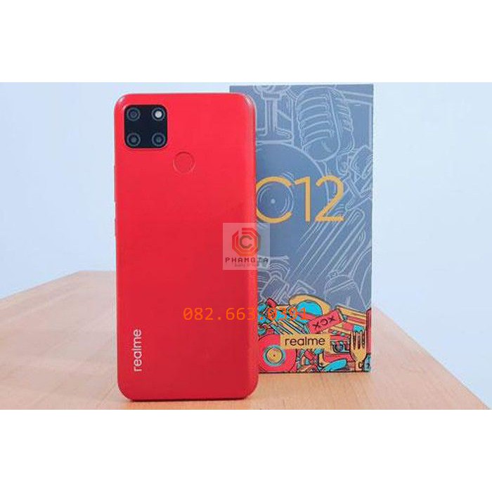 Dán cường lực camera Realme C12 siêu bảo vệ