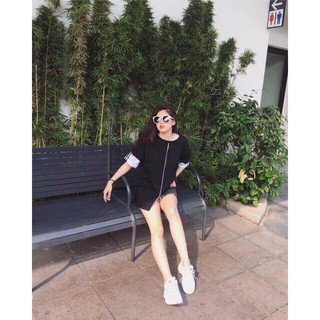 Áo kiểu lệch tà nữ cá tính