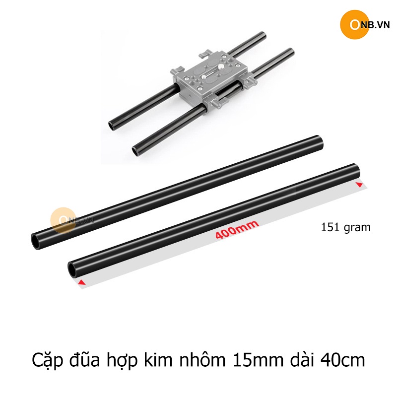 Cặp đũa hợp kim nhôm 15mm dài 30cm 40cm