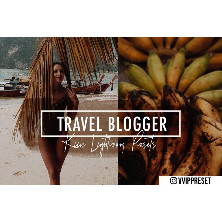 Preset Lightroom Mobile & Desktop - Jasmine X Travel Blogger