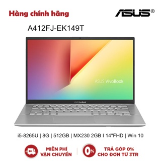 Laptop asus a412fj-ek149t i5-8265u | 8g | ssd512gb | 14/fhd | 2gb-mx230 | win 10