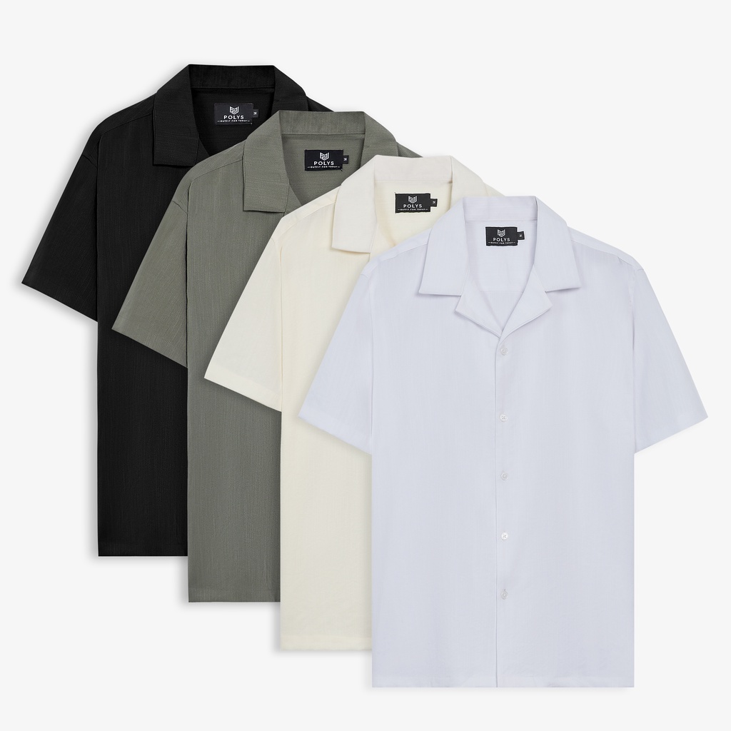 Áo Sơ Mi Đũi Nam Tay Ngắn Cổ Vest 4 Màu Trendy. Chất Đũi Xước Nhật Xuất Xịn Co Giãn Thấm Hút Tốt - SƠ MI ĐŨI NGẮN TAY