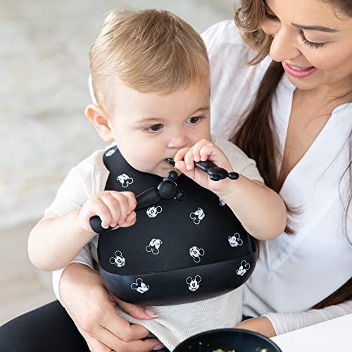 Yếm silicon cho bé ăn dặm Bumkins x Disney