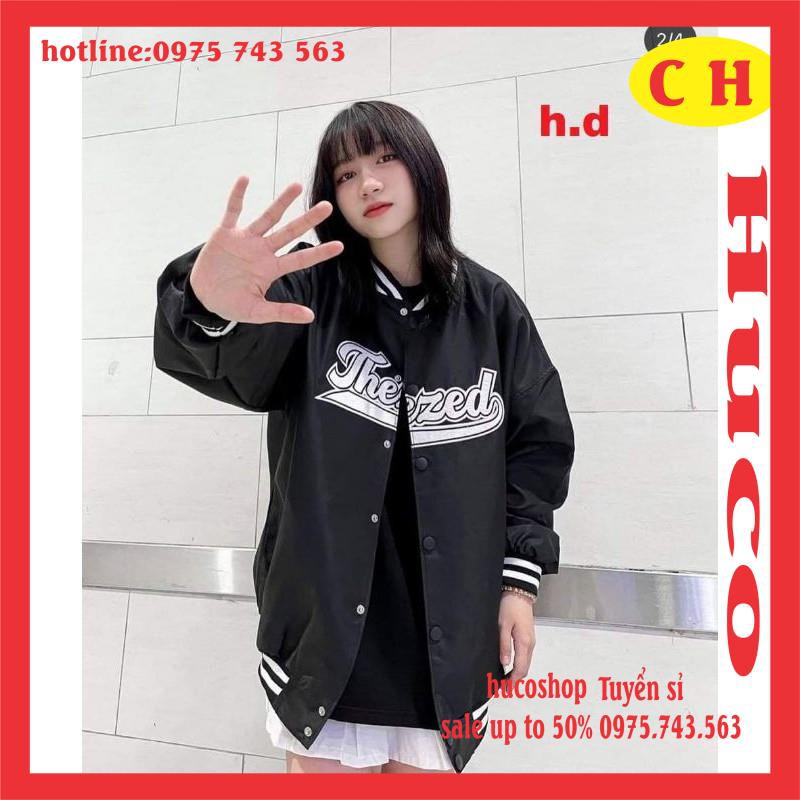 áo khoác gió bomber THE ZED chất dù 1 lớp thời trang thu đông nam nữ form chuẩn ảnh unisex freesize dưới 55kg giá rẻ