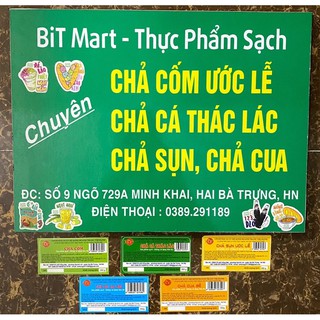[Ship Hà Nội - Hoả tốc] Chả cốm Ước Lễ - Chả cá Thác Lác (Thát Lát) - Chả sụn non - Chả ốc - Chả cua bể