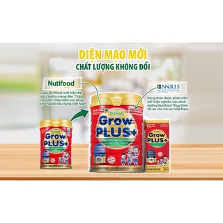 Sữa bột Grow Plus đỏ Nutifood ( lon 900gr và 1500gr)