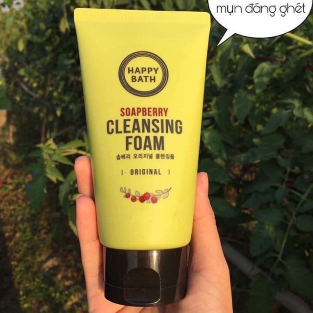SỮA RỬA MẶT GIẢM MỤN HAPPY BATH HÀN QUỐC