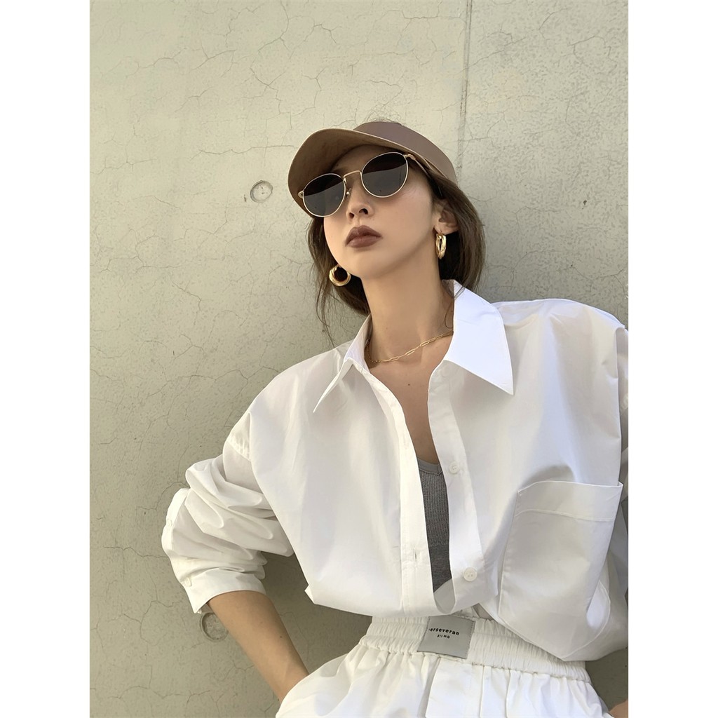 Set Quần Đùi Và Áo Sớm Tay Dài Nữ Phong Cách Thời Trang Cá Tính