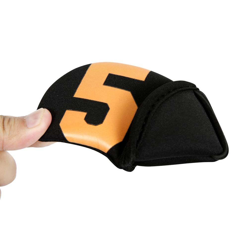 Bộ 10 Vỏ Bọc Bảo Vệ Đầu Gậy Đánh Golf DANILO Bằng Sắt Bền Bỉ Có Số Ốp