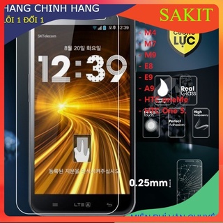 Kính Cường Lực HTC M2 - M4- M7- M9 - E8 - E9 - A9 - HTC oneMe - HTC One 5.