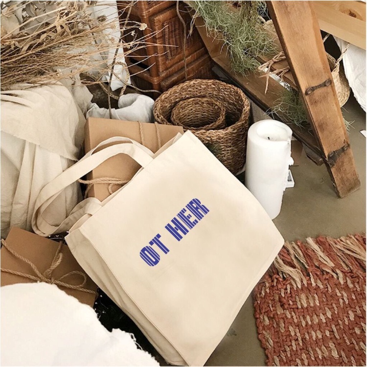 Túi tote đi học ZIMI size A4 cao cấp phong cách vintage Hàn Quốc